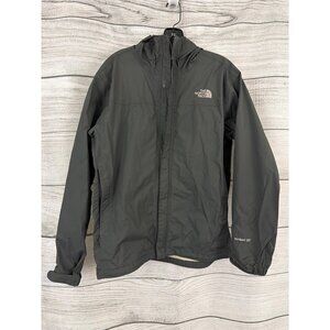 Mens The North Face HyVent DT Black Hooded Waterproof Jacket Size M